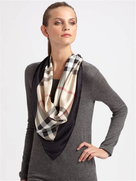 burberry style scarf womens